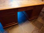 Bureau  en chêne massif double face, Enlèvement, Utilisé, Bureau