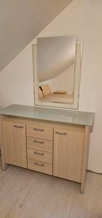 Commode met spiegel, Huis en Inrichting, Slaapkamer | Nachtkastjes, Ophalen, Gebruikt