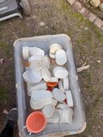 Witte potjes 2 voor 1 euro, Dieren en Toebehoren, Ophalen, Zo goed als nieuw