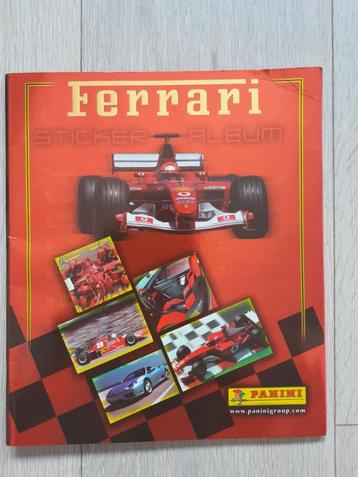 Ferrari 2003 panini sticker album (Italiaanse versie) beschikbaar voor biedingen
