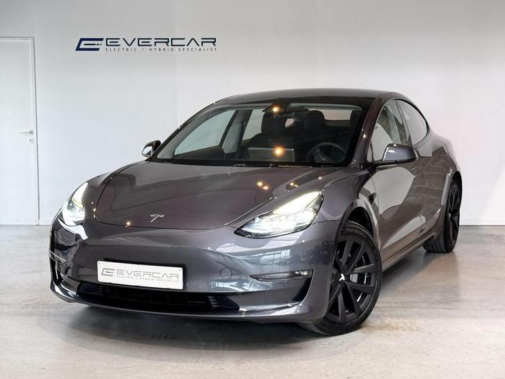 Tesla Model 3 75 kWh Long-Range Dual Motor, Auto's, Tesla, Bedrijf, Model 3, Elektrisch, Euro 6, Berline, 4 deurs, Automaat, Zilver of Grijs