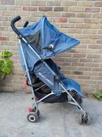 McLaren plooibuggy jeanskleur, Ophalen, Zo goed als nieuw