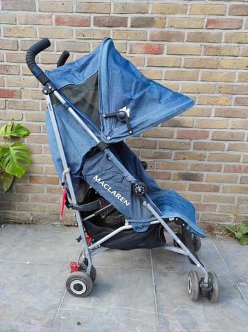 McLaren plooibuggy jeanskleur  beschikbaar voor biedingen