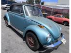 VW kever 1303 cabrio 1979, Auto's, Achterwielaandrijving, Zwart, Cabriolet, Handgeschakeld