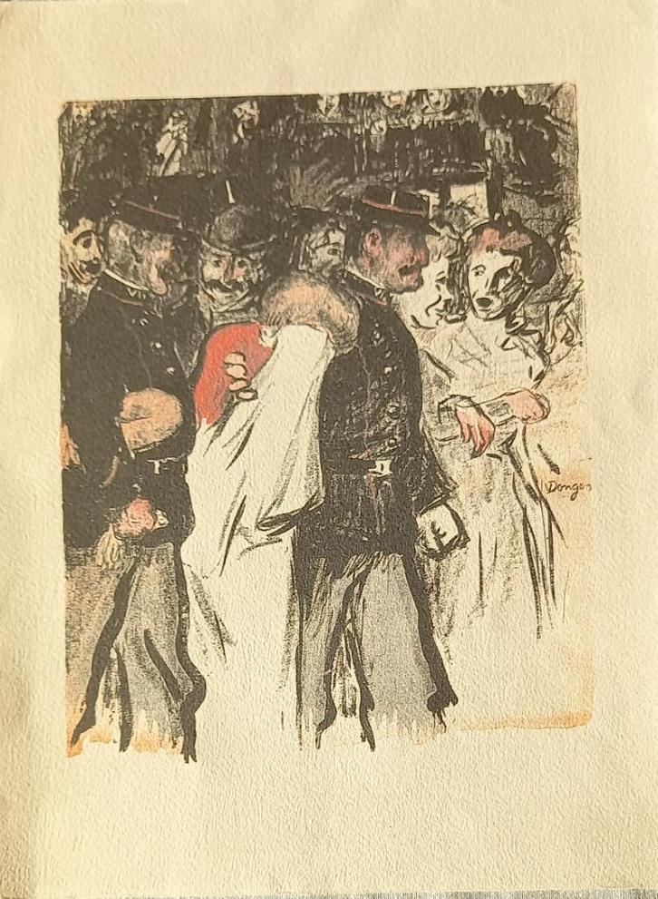 Kees Van Dongen nLithografie, Antiek en Kunst, Kunst | Litho's en Zeefdrukken, Ophalen of Verzenden
