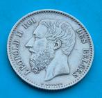 1 Franc. 1867. Leopold ll, Postzegels en Munten, Munten | België, Zilver, Ophalen of Verzenden, Losse munt, Zilver