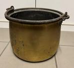 Geel Koperen Ketel - 2640 gram, Ophalen of Verzenden, Koper