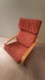 IKEA POÄNG Zetel oranje, Enlèvement, Utilisé