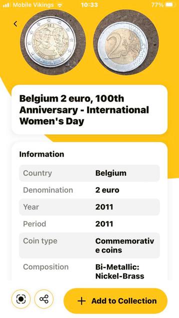Belgische 2€ munt