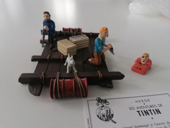 Kuifje, Pixi 4565, The Raft, geen Leblon, Verzamelen, Stripfiguren, Zo goed als nieuw, Kuifje, Ophalen of Verzenden