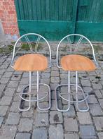 2 gratis barkrukken, 2 tabourets, Enlèvement, Utilisé, Métal