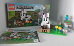 LEGO Minecraft De Konijnenhoeve - 21181, Enlèvement ou Envoi, Comme neuf, Ensemble complet, Lego