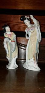 Statues chinoises en porcelaine fine, Antiquités & Art, Enlèvement ou Envoi