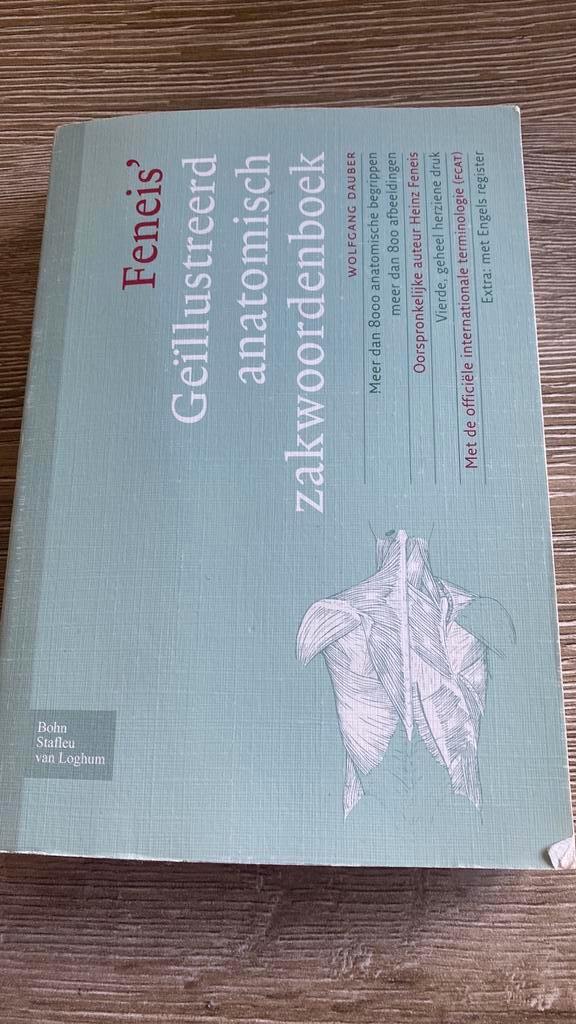 H. Feneis - Geïllustreerd anatomisch zakwoordenboek, Boeken, Wetenschap, Ophalen