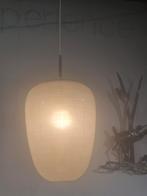 Doria mikado hanglamp  , gestreept glas , jaren 60, Huis en Inrichting, Ophalen of Verzenden, Zo goed als nieuw, Glas