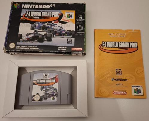 F1 Grand Prix ; compleet ( CIB ), Games en Spelcomputers, Games | Nintendo 64, Gebruikt, Racen en Vliegen, 2 spelers, Vanaf 7 jaar