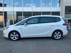 Opel Zafira 1.4i Turbo in goede staat, Auto's, Opel, Monovolume, Zwart, Leder en Stof, Wit