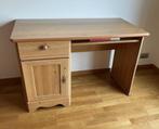 Eenpersoonsbed + schuif + nachtkastje + bureau, 90 cm, Gebruikt, Eenpersoons, Hout