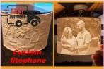 Lihophane personnalisé, juste pour vos souvenirs., Antiquités & Art, Art | Objets design, Enlèvement ou Envoi