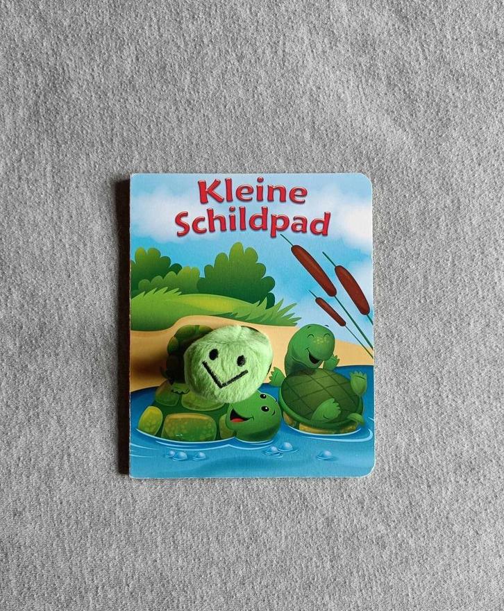 Boek - Kleine Schildpad - Vingerpop - Trifora - €1,50, Boeken, Kinderboeken | Jeugd | onder 10 jaar, Gelezen, Fictie algemeen