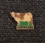PIN - NORMANDE - NORMANDIE - FRANCE - FRANKRIJK - KOE  VACHE, Verzamelen, Verzenden, Gebruikt, Stad of Land, Speldje of Pin