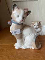 Lladro collectie katten, Ophalen of Verzenden, Zo goed als nieuw, Hond of Kat, Beeldje of Figuurtje