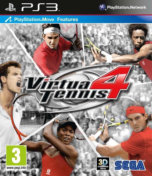 Virtual Tennis 4, Consoles de jeu & Jeux vidéo, Jeux | Sony PlayStation 3, Comme neuf, Sport, 2 joueurs, À partir de 3 ans, Enlèvement ou Envoi