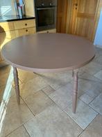 Tafel met 4 stoelen, Huis en Inrichting, Ophalen, Gebruikt, Rond, Vier personen