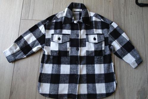 Stoer geruit winterhemd C&A maat 116, Kinderen en Baby's, Kinderkleding | Maat 116, Zo goed als nieuw, Meisje, Overhemd of Blouse