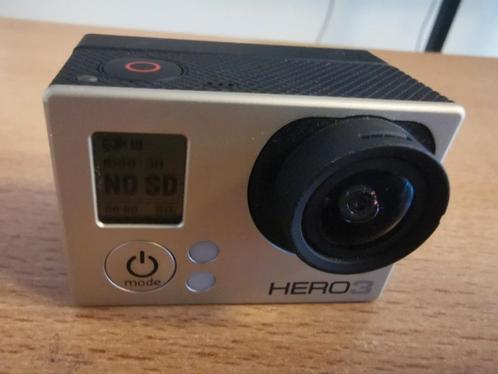 GoPro Hero 3 met scherm, extra batterij etc, Audio, Tv en Foto, Actiecamera's, Zo goed als nieuw, Ophalen of Verzenden
