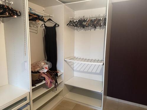 Dressing, 2 kasten , bed en zetel, Huis en Inrichting, Kasten | Kleerkasten, Gebruikt, Met lade(s), Met plank(en), Met hangruimte