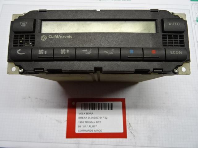 PANNEAU DE COMMANDE CLIMATISATION Bora Variant (1J6), Autos : Pièces & Accessoires, Tableau de bord & Interrupteurs, Volkswagen