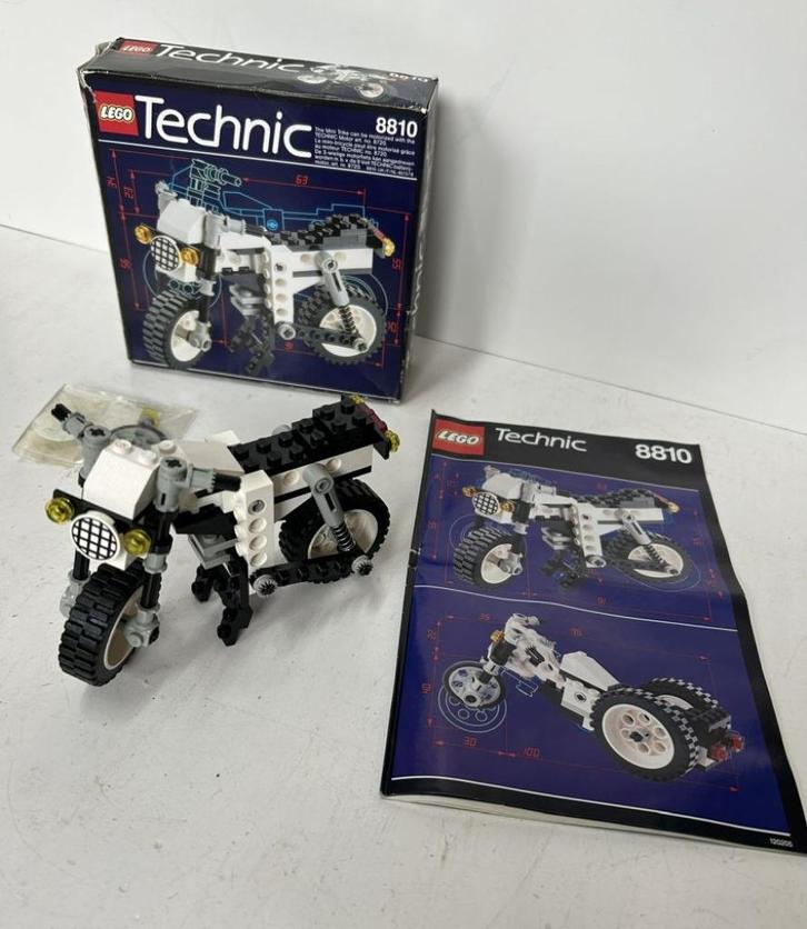 Lego Technic - Cafe Racer - 8810, Kinderen en Baby's, Speelgoed | Duplo en Lego, Gebruikt, Lego, Complete set, Ophalen of Verzenden