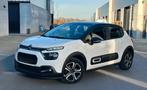 Citroen C3 1.2 Shine 110 pk. EAT6 Navi/Led! Distri OK!, Auto's, Stof, Wit, Bedrijf, 5 zetels
