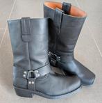 Bottes de moto en cuir Falco Biker unisexes - Noires - 42, Seconde main, Falco, Femmes, Bottes
