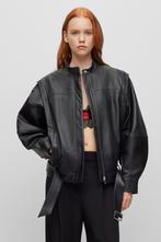 leren jas (vest) hugo boss, Kleding | Dames, Jumpsuits, Ophalen of Verzenden, Zo goed als nieuw