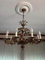 Bronzen kroonluchter in Rococo-stijl met kristallen, Antiek en Kunst, Antiek | Verlichting, Ophalen