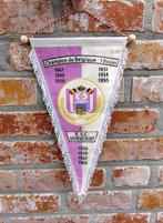 RSC Anderlecht 1970s vintage vaandel wimpel voetbal  vintage, Ophalen of Verzenden, Zo goed als nieuw