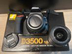 Nikon D3500 + AF-P 18-55mm VR, TV, Hi-fi & Vidéo, Appareils photo numériques, Enlèvement, Reflex miroir, Nikon