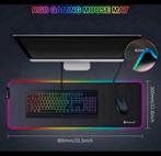 LED Game Gaming muis toetsenbord mat + draadloze oplader !, Computers en Software, Muismatten, Ophalen of Verzenden, Gaming muismat