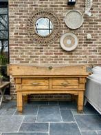 Houten hakblok, Ophalen