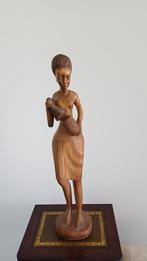 Mooi afrikaans houten beeld, Antiek en Kunst, Ophalen of Verzenden