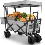 Handcart - Chariot de jardin pliable avec auvent amovible, Caravanes & Camping, Chariots, Pliable