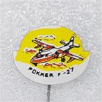 SP0469 Speldje Fokker F-27, Collections, Broches, Pins & Badges, Utilisé, Enlèvement ou Envoi
