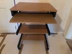 Computertafel met wieltjes in zeer goede staat, Ophalen, Gebruikt, 70 tot 120 cm, Minder dan 70 cm