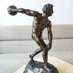 Beeld Antieke Discuswerper Art Deco Duits 1910 1920, Ophalen of Verzenden