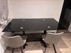 Zwarte glazen eettafel – stijlvol en modern, Ophalen