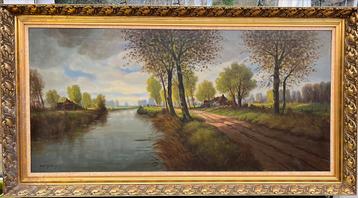 Schilderij landschap Bert Van Bulck