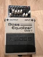 Pédale Boss Bass equalizer GEB-7, Muziek en Instrumenten, Ophalen of Verzenden, Gebruikt