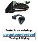 Glans Zwart Spiegelkappen Voor Vw Golf 7 GTI TDI R20 GTE, Verzenden